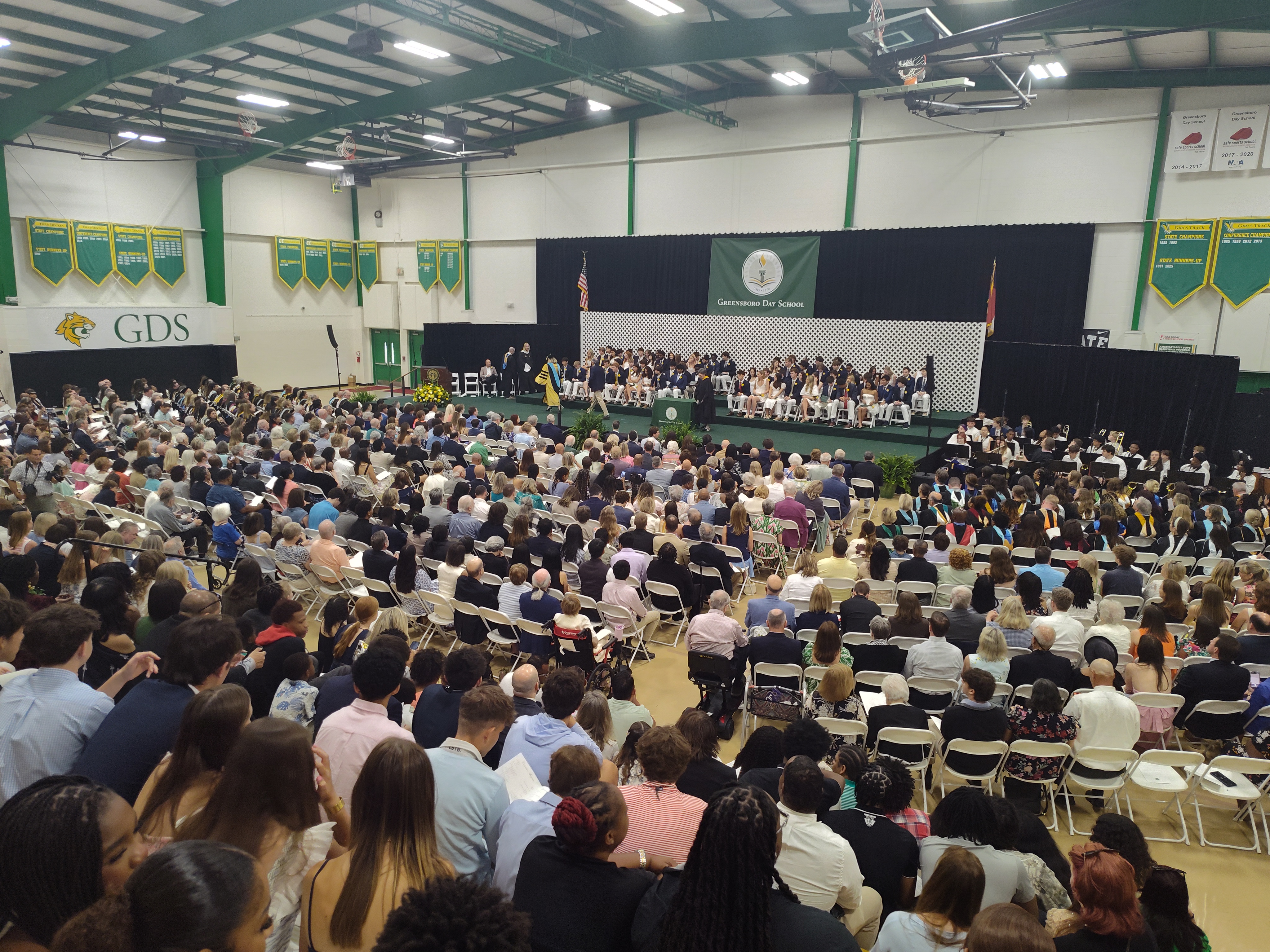 Greensboro Day School graduation