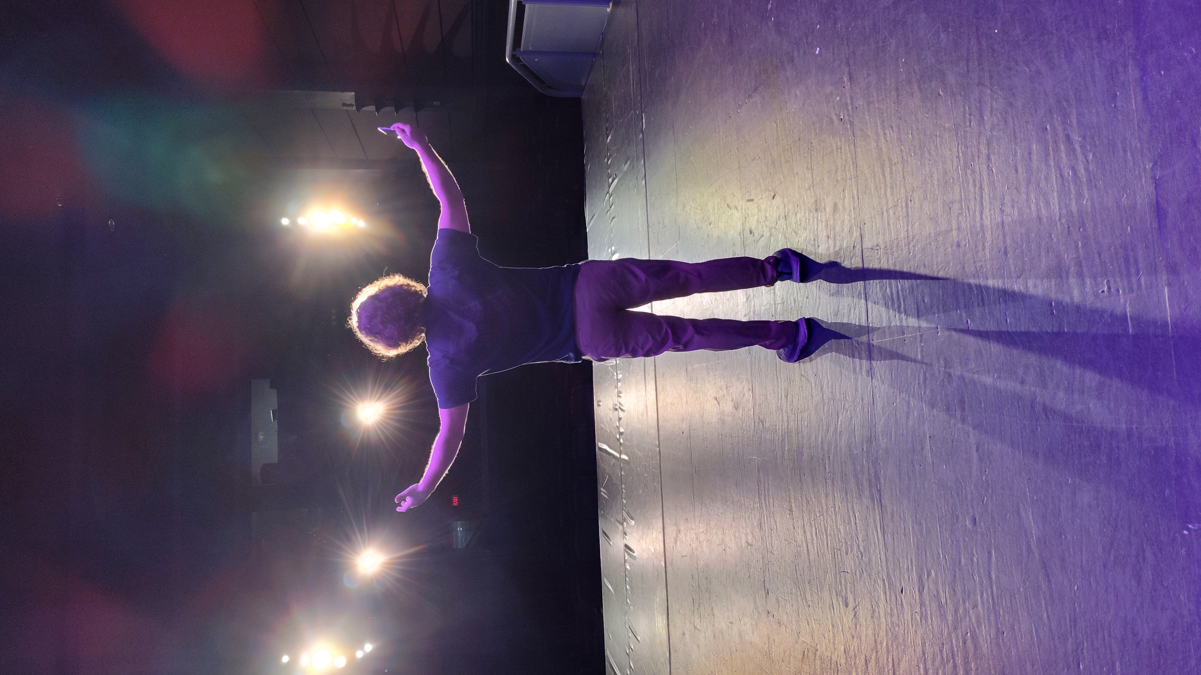 David, our lighting designer