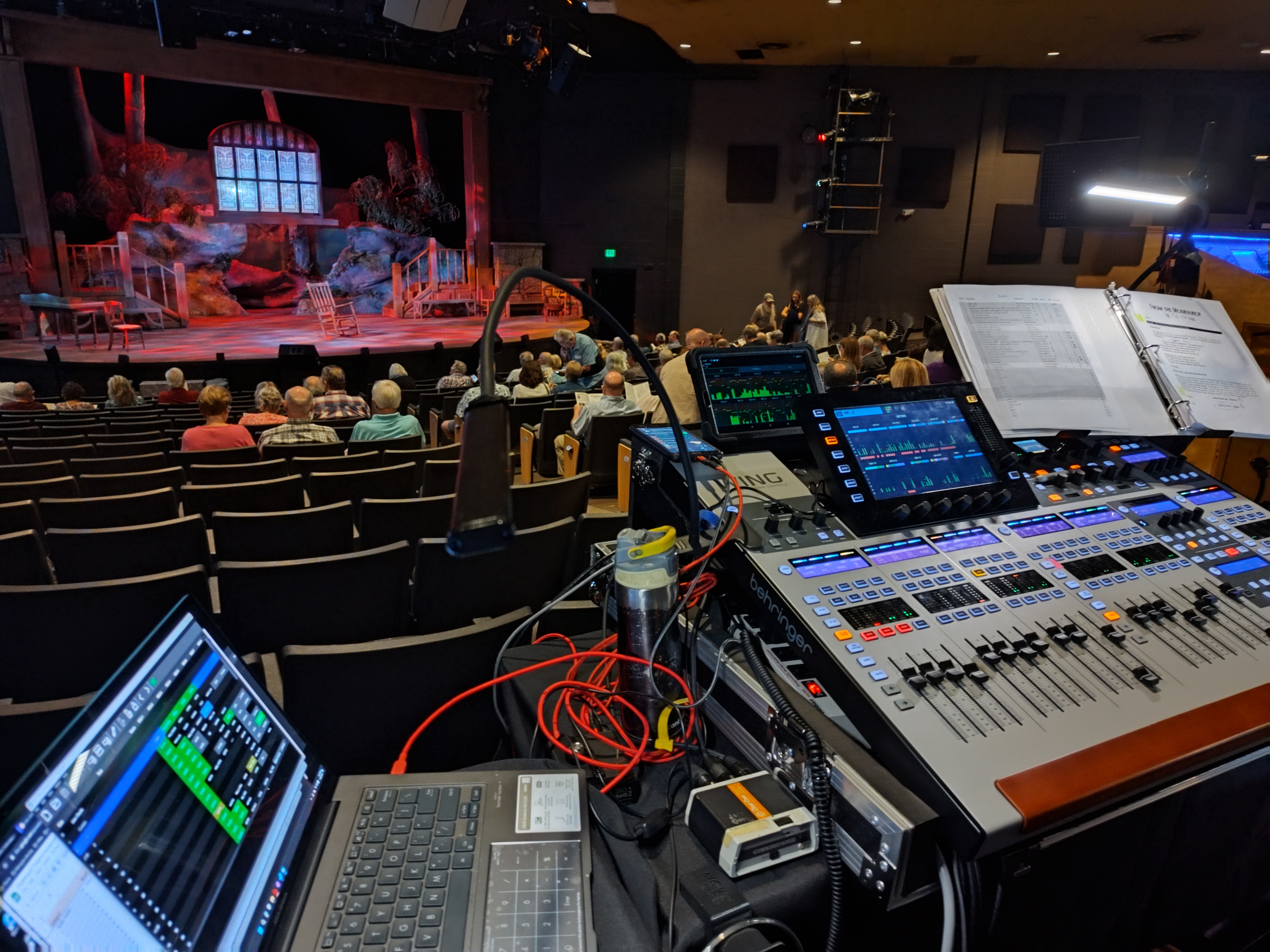 Lees-McRae College - ready for the show!