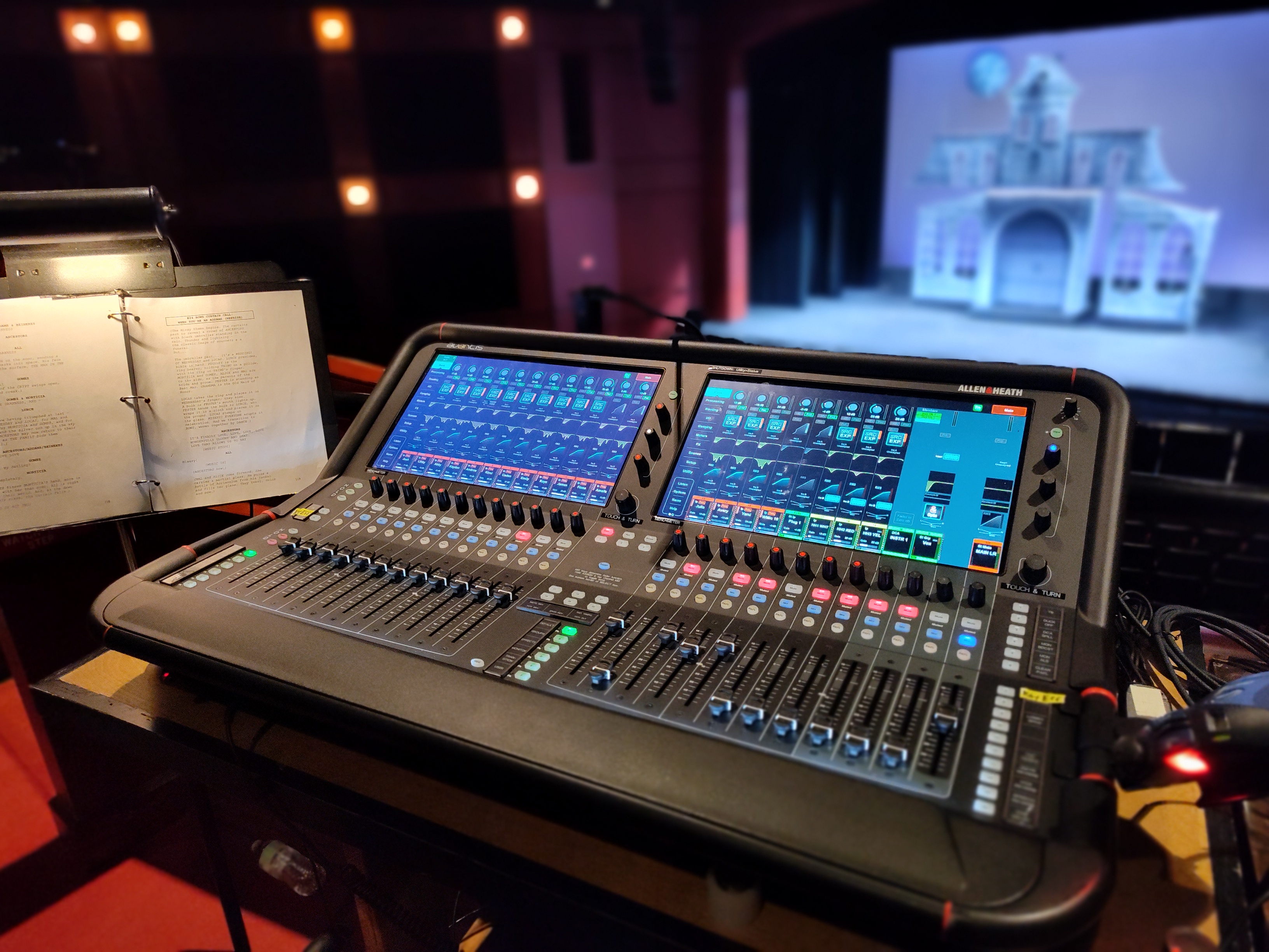 The new Avantis at Greensboro Day School ready for its first musical!