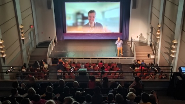 Interactive web conference session with NASA engineer